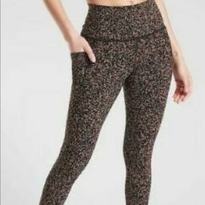 Athleta Salutation Stash Pocket Gravel Tight NWT